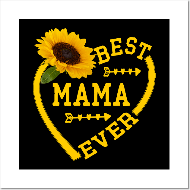 best mama ever Wall Art by Leosit